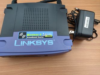 Linksys WRT54G wireless broadband 2.4GHz