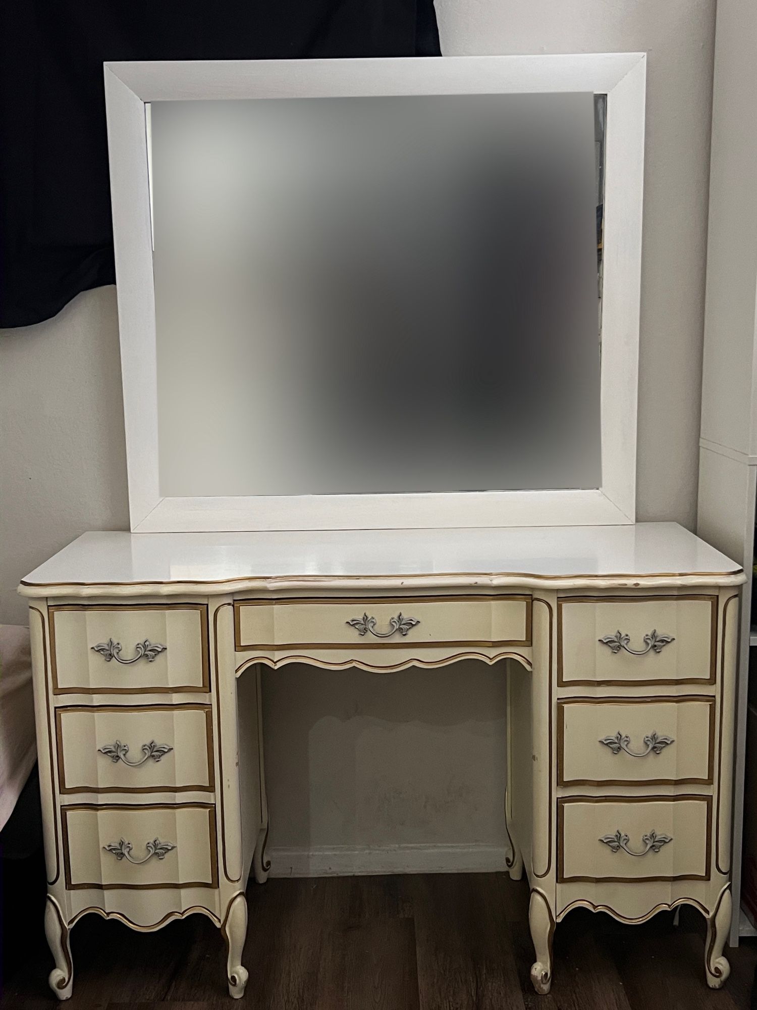 Desk And Mirror Attachment