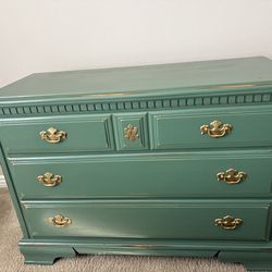 Green dresser