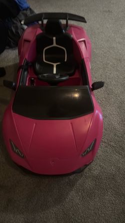 Toddler eclectic car