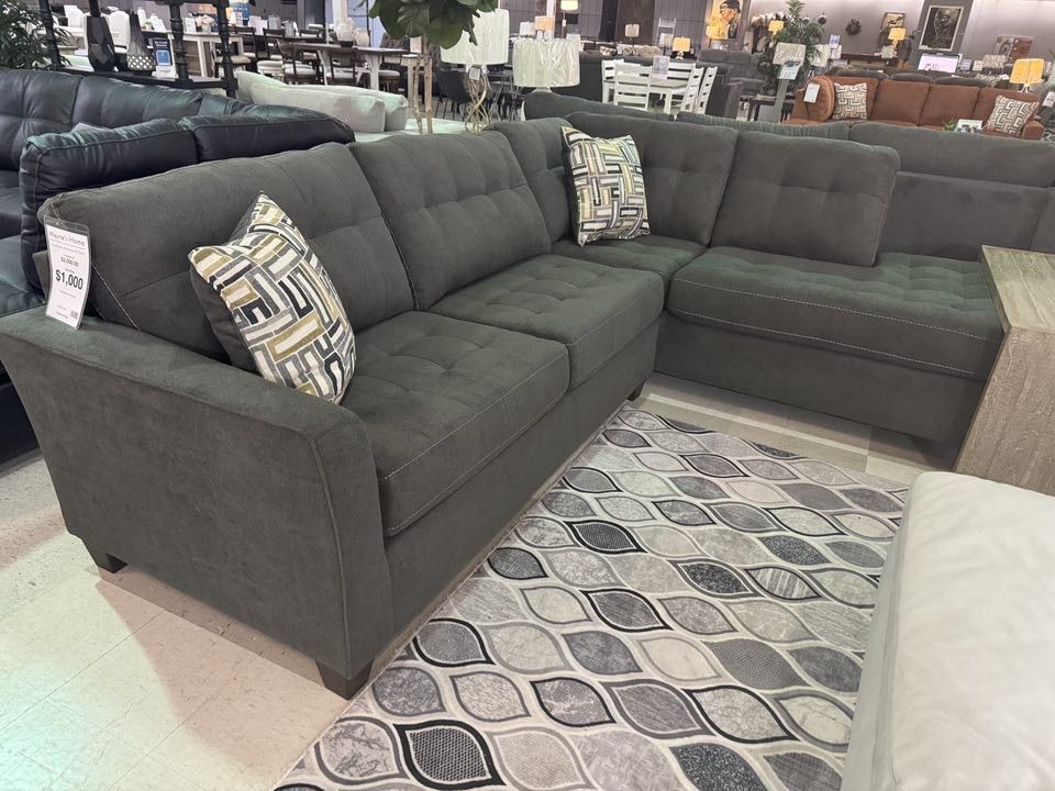 AP- Pasadena 2 Piece Cozy Sectional Couch With Chaise/ Fast Delivery - Financing