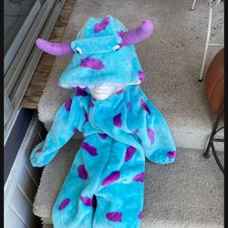 Kids Costume Fluffy Monster Sully 