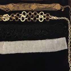 Beaded Belts, Bracelet, Earrings And Water proof Watch