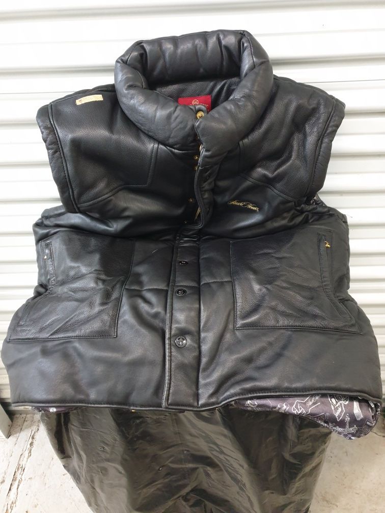 Stash House Mens Leather Vest