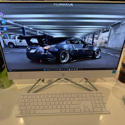 HP 24" All-in-One Touch-Screen AI Desktop Computer,