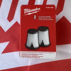 Milwaukee 3 in. Replacement Filters (2-Pack)