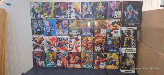 Dragon Ball Banpresto Figure Collection Lot Bandai