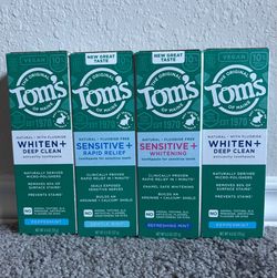 Tom’s of Maine Toothpaste 4/$10