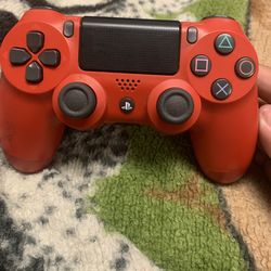 Ps4 Red Controller