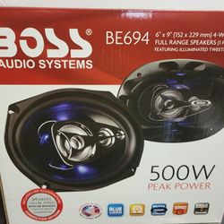 6x9 Boss Speakers 