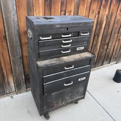 Lumidor heavy duty 2 piece tool chest