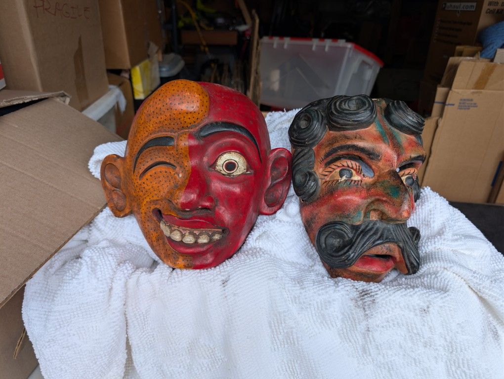 Hand Made Masks..Craft Art