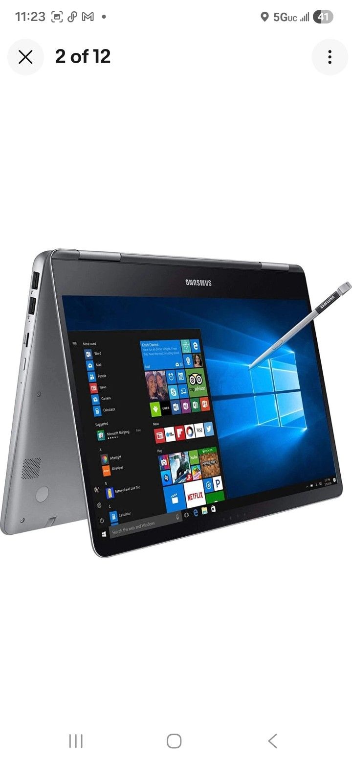 Samsung Notebook 9 Pro NP940X5N-X01US 15" FHD Touch Core i7-8550U 1.80G 16GB 256