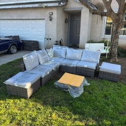 Patio outdoor sofa set mix match outdoor patio furniture set brand new patio set 🚎🚛🆕