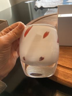 Glassy baby OOAK Valentines Day.