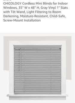 Chicology Cord-less Mini Blind