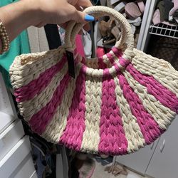 Straw Purse 