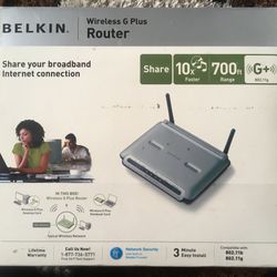 Belkin Wireless G Plus Router