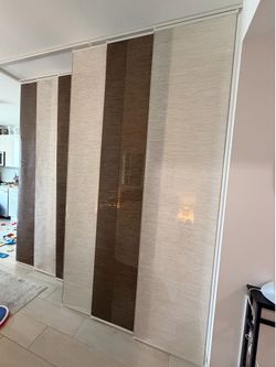 8x IKEA curtain panels