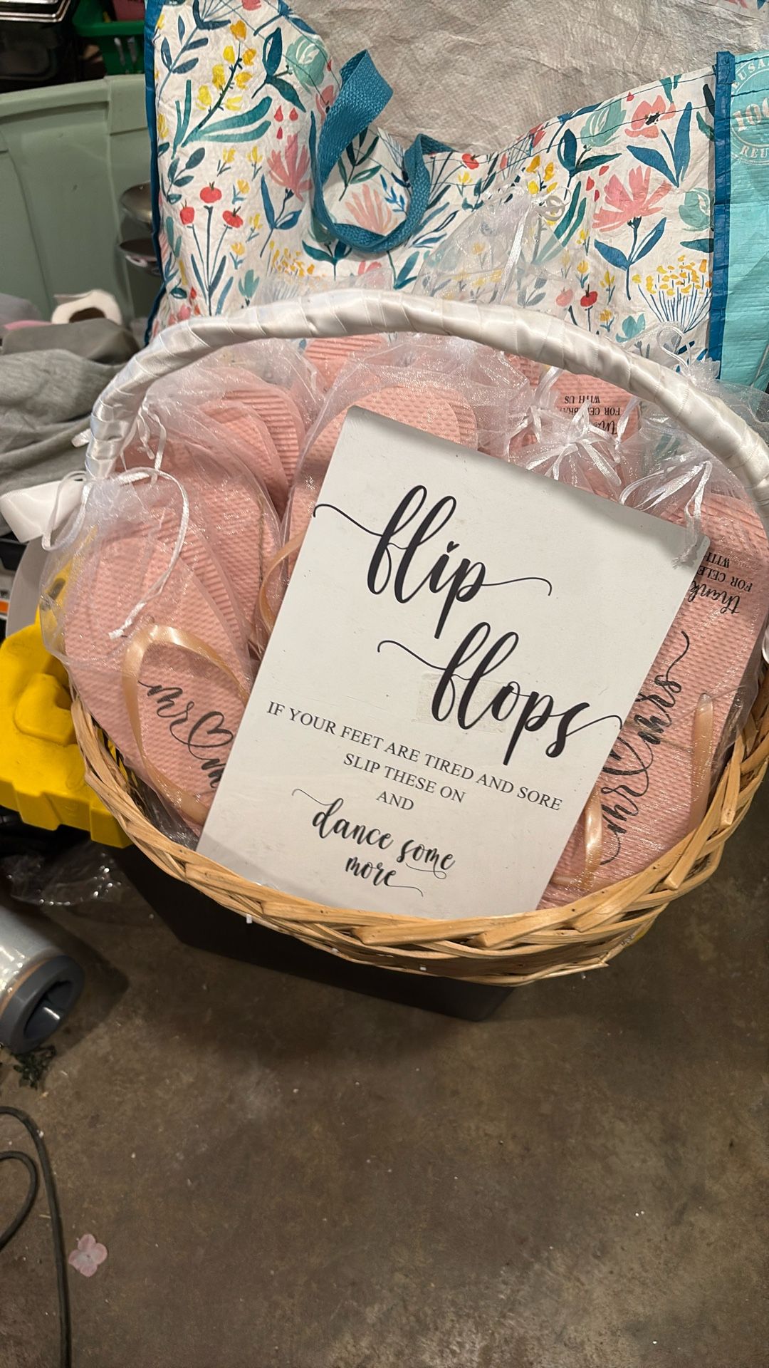 Chanclas Y Sign Para Fíesta