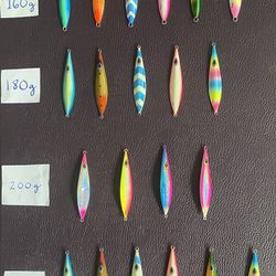 Slow Pitch Jigs/Lures 160g-250g