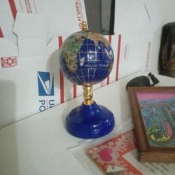 Lapis Lazuli Mini Globe 6"
