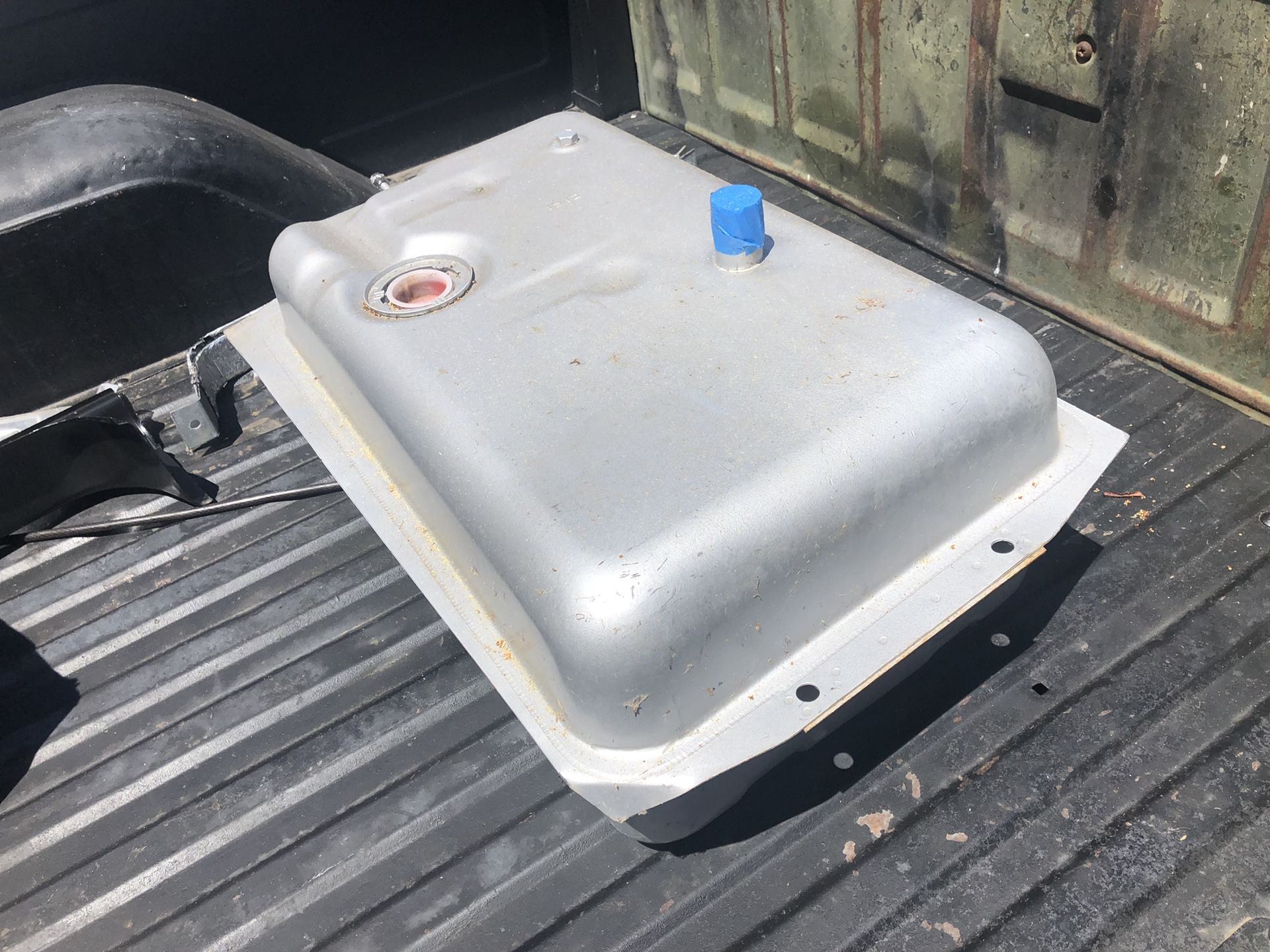 67-72 C10 rear mount gas tank / re-locate fuel tank