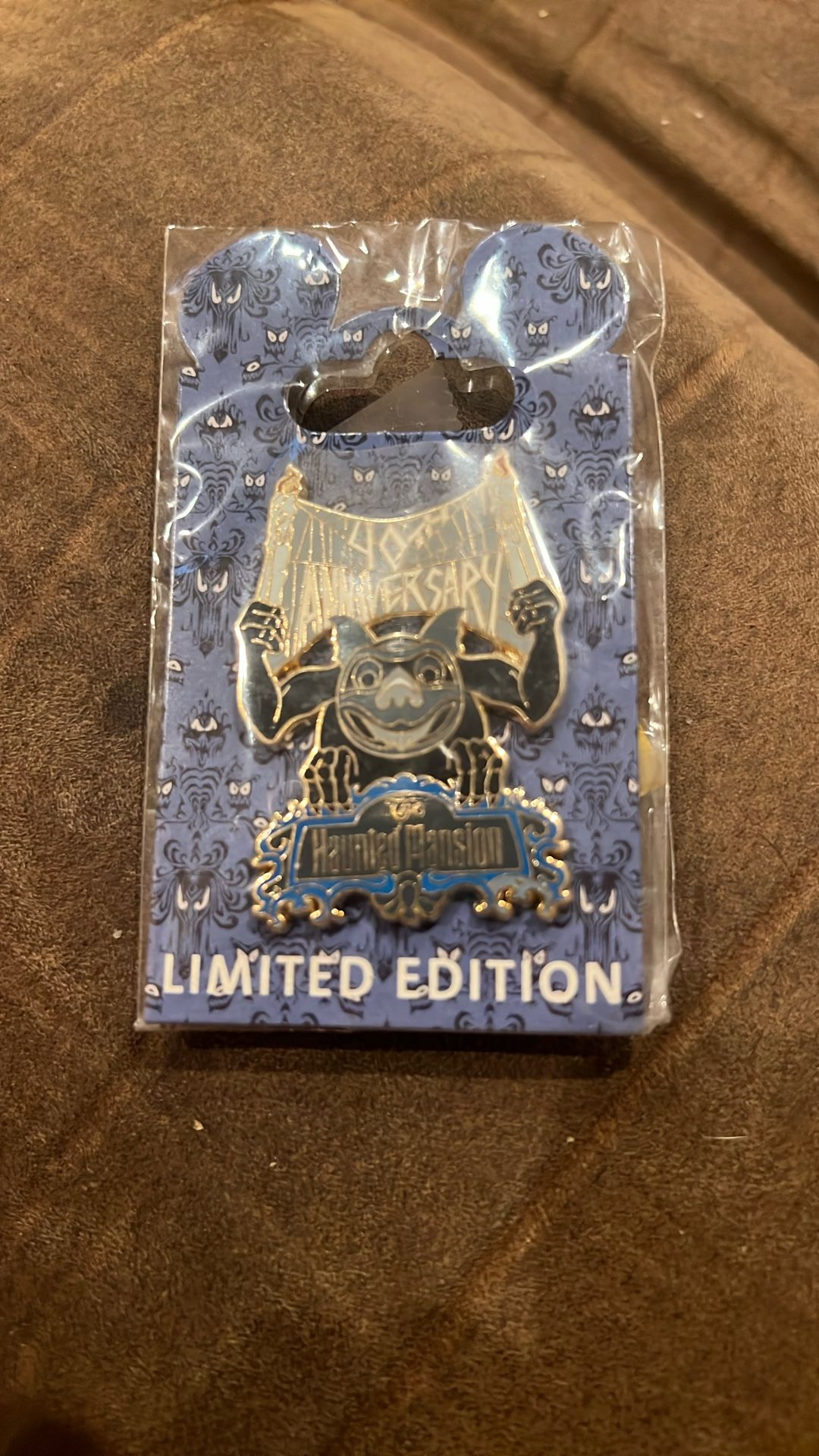 Disney WDI 40th Anniversary The Haunted Mansion Pin LE 300