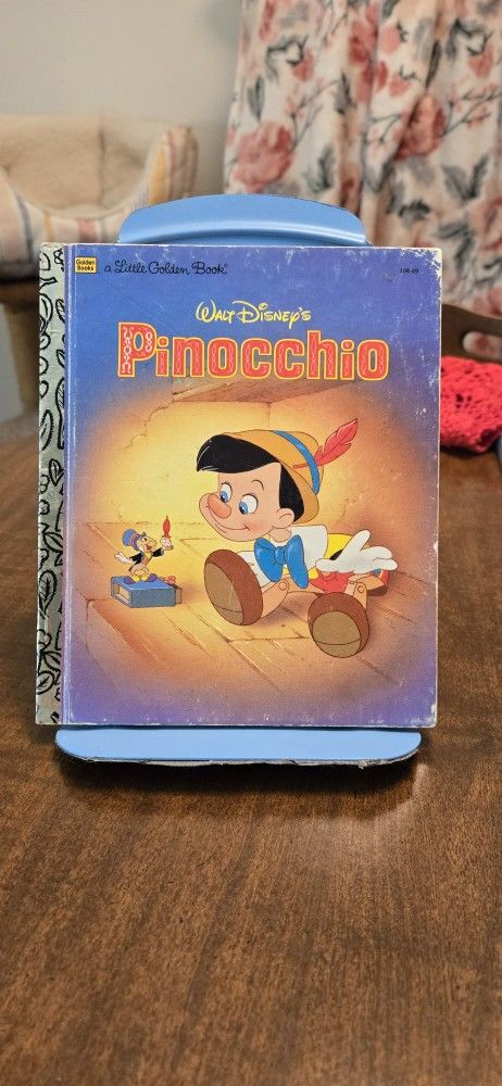 Walt Disney's Pinocchio A Little Golden Book Vtg. 1990