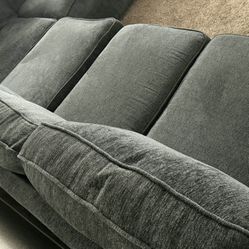 Sofa Couch Sectional Full Size Practically NEW