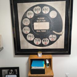 Mercana  "Rotary Dial" Wall Art