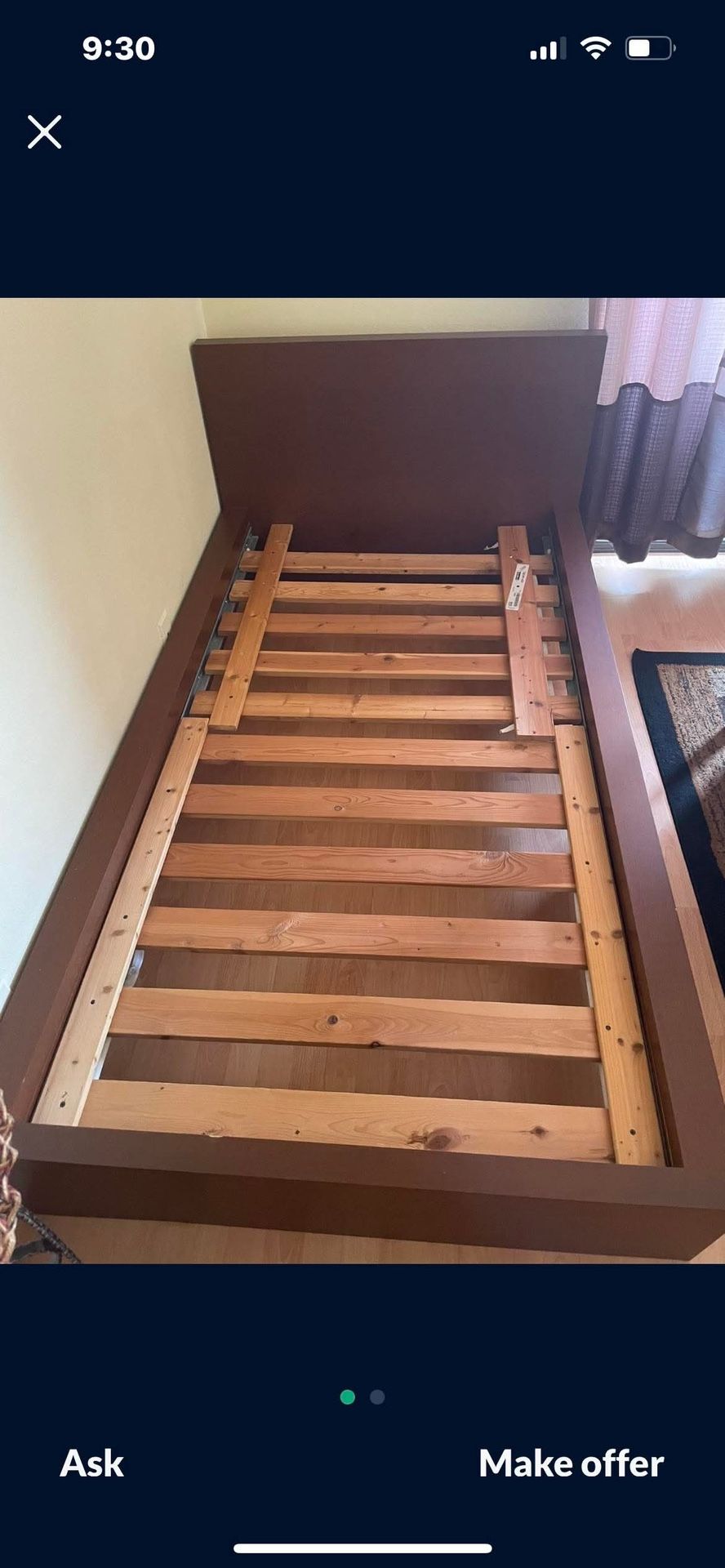 Dorm Bed Frame And Desk