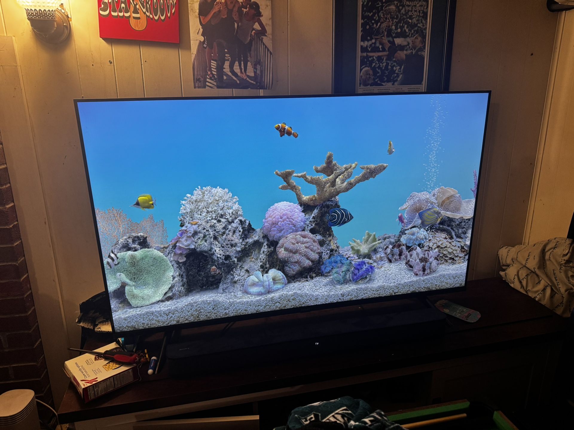 55” Flat Screen Roku Tv