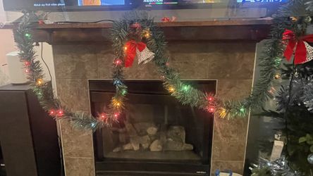 Garland With Christmas Lights 