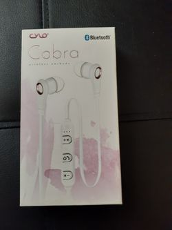 Cobra bluetooth wireless earbuds brand new