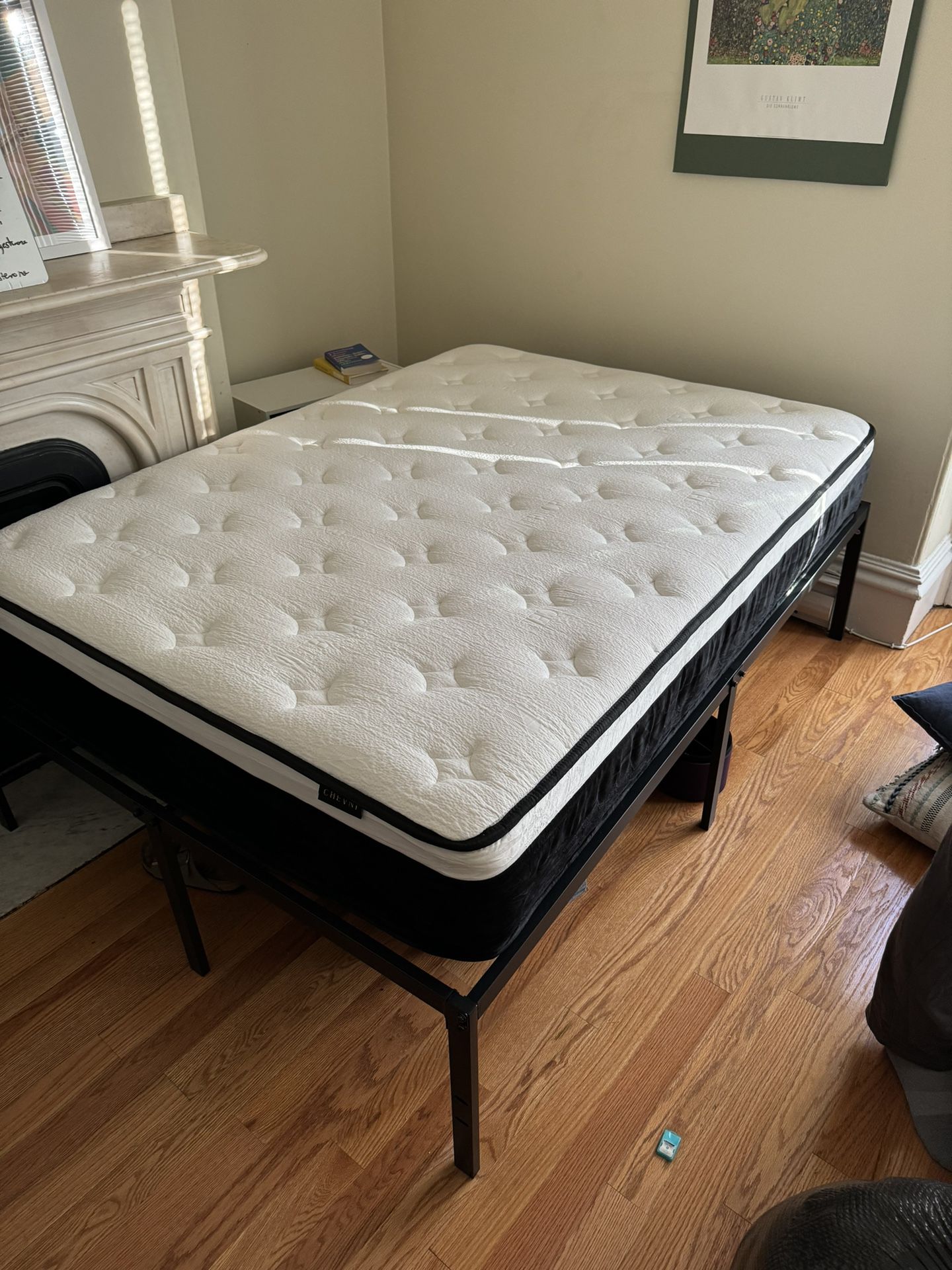 black bed frame for full size bed