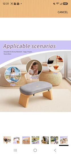 Brand new yoga stool