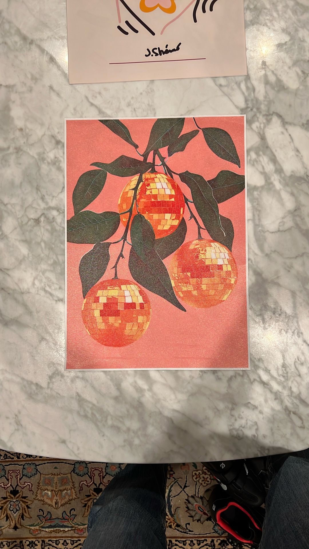 Disco Ball Oranges