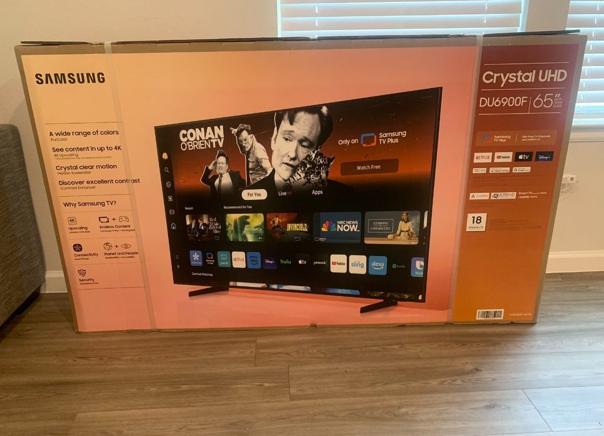 65” Samsung Smart 4k LED Uhd Tv