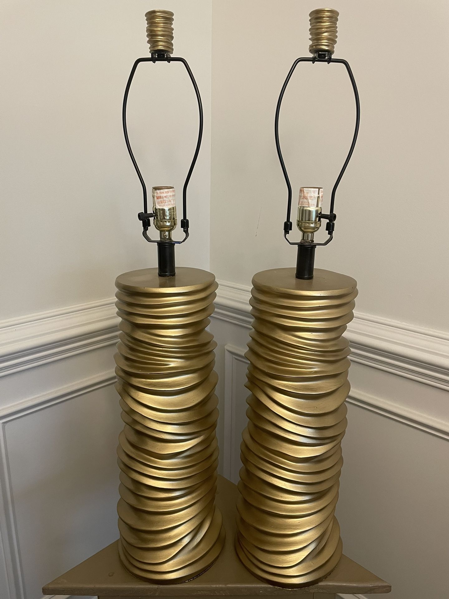 Set of two unique Table Lamps