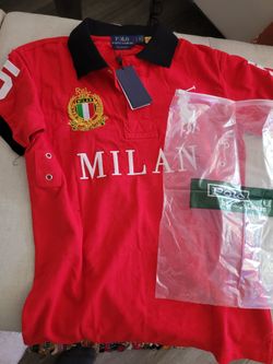 Ralph Laurnen polo RED MILAN POLO