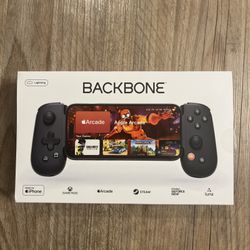 Backbone One Mobile Gaming Controller for iPhone Lightning OPEN BOX