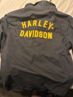 Genuine Harley-Davidson Women's Soft Twill Woven Button Up Shirt - XS