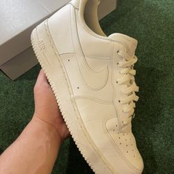 Size 12.5 - Nike Air Force White 