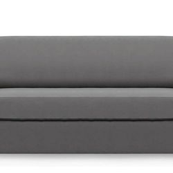 Easy-Going 2 Pieces Microfiber Stretch Sofa Slipcover
(Oversized Sofa, Light Gray)

