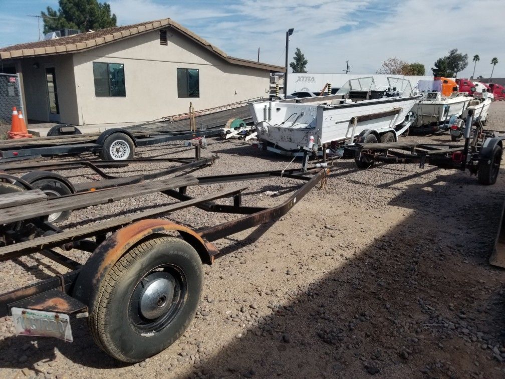 Boat trailers, update NO titles right now, but if you are intersted