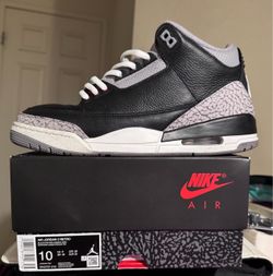 Jordan 3 Black Cement Nike