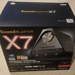 Creative Sound Blaster X7 External Sound Card