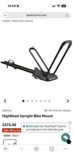 Yakima bike rack