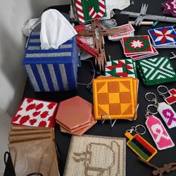 Keychains Costers Tissue Holders And More